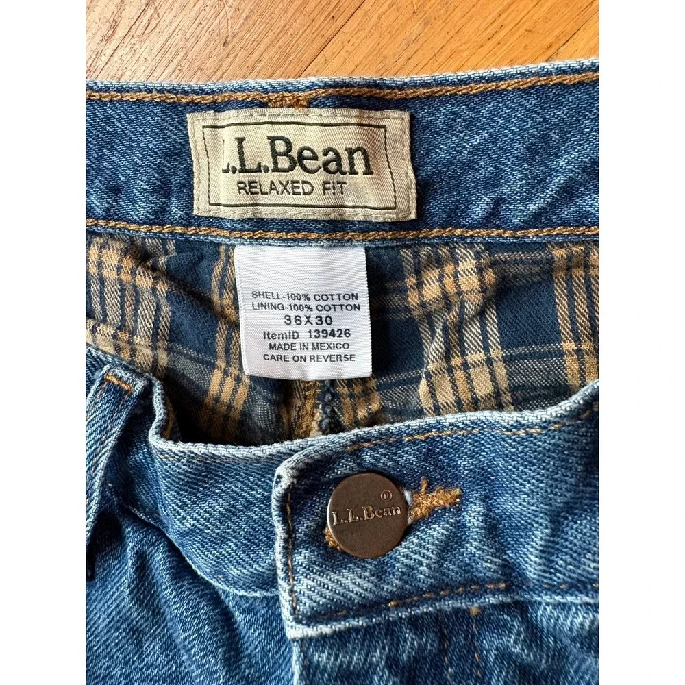 L.L. Bean bean relaxed